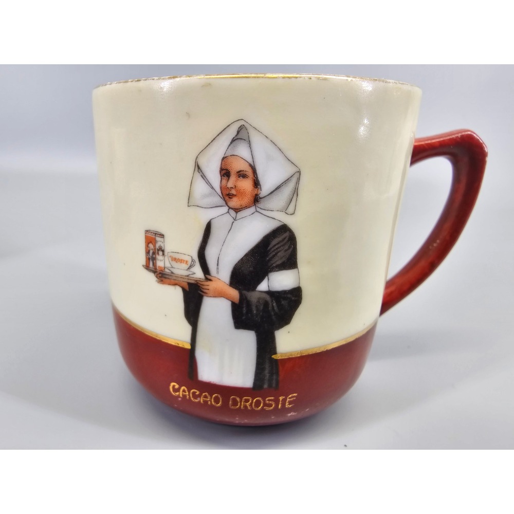 Droste Cacao Mug Vintage‎ Dutch Nurse Cocoa Cup #2